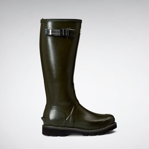 Hunter Balmoral Poly-Lined Tall Rain Boots For Womens - NZ U8157